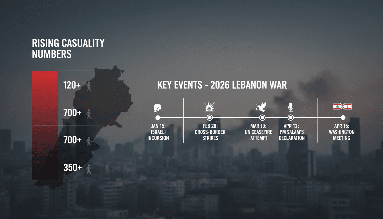 Lebanese Prime Minister Announces Diplomatic Push for Israeli Withdrawal Amid Ongoing Conflict