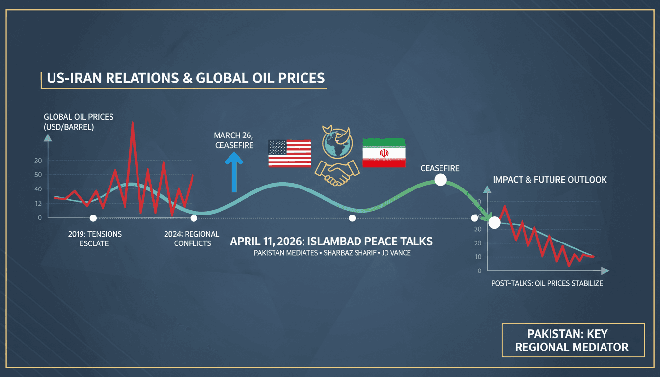 Pakistan Hosts US-Iran Peace Talks Amid Ceasefire Negotiations