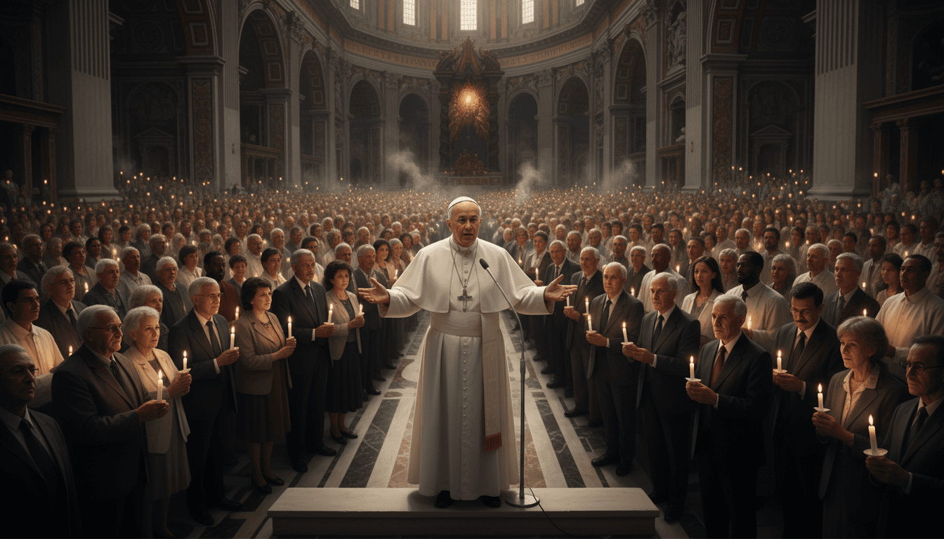 Pope Leo XIV Calls for Peace Amid Global Conflicts During Vatican Vigil