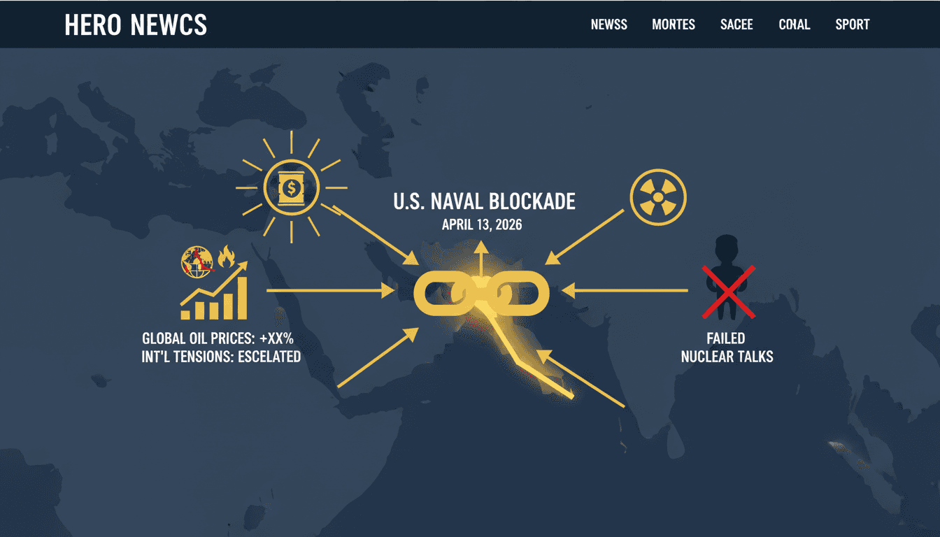 U.S. Central Command Implements Naval Blockade on Iranian Ports Following Failed Nuclear Negotiations