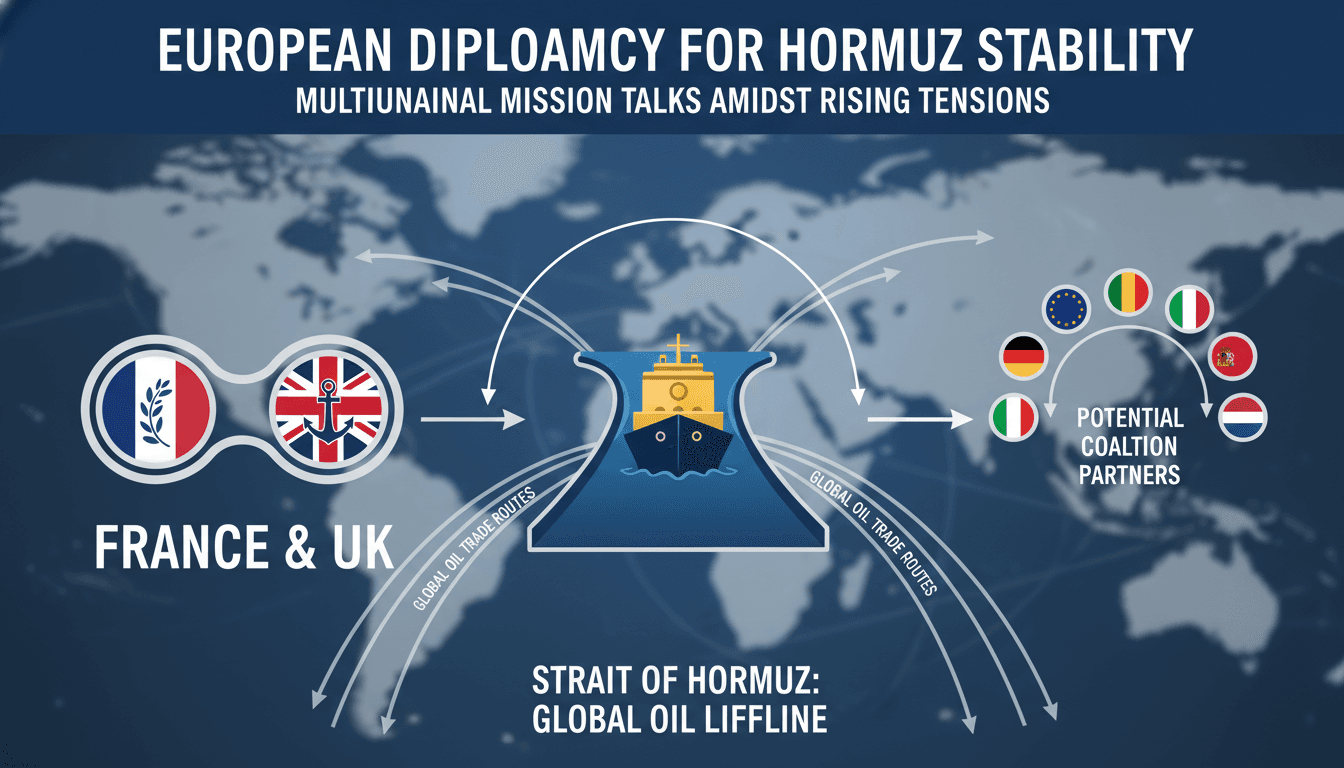France and UK Prepare for Diplomatic Talks on Multinational Mission in Strait of Hormuz