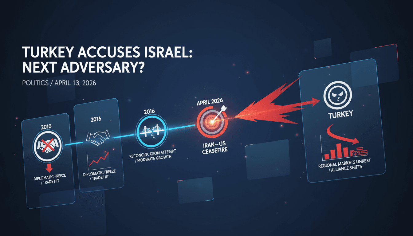Turkey Accuses Israel of Targeting It as Next Adversary Following Iran Conflict