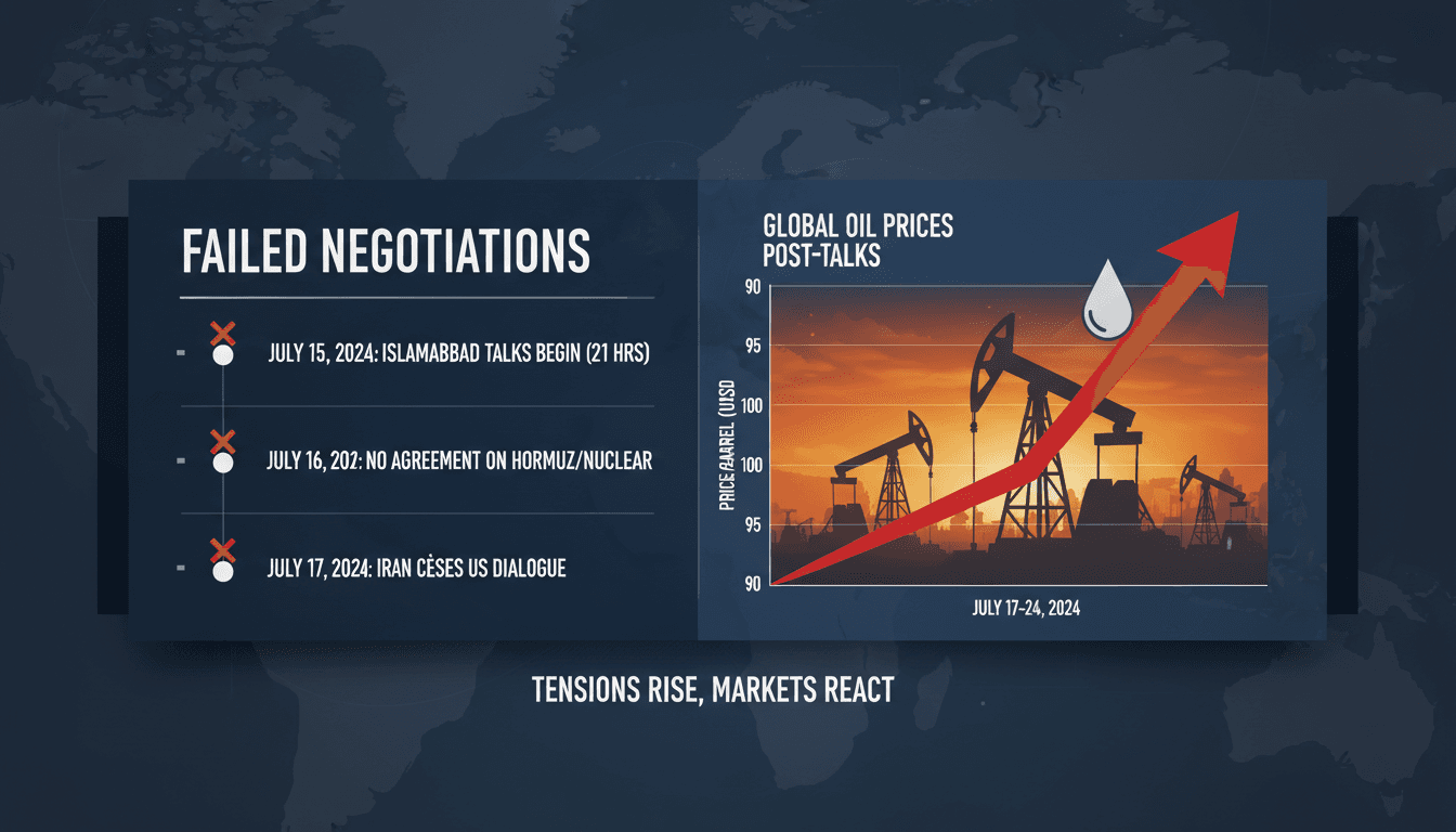 Iran Rules Out New US Negotiations After Islamabad Talks Fail