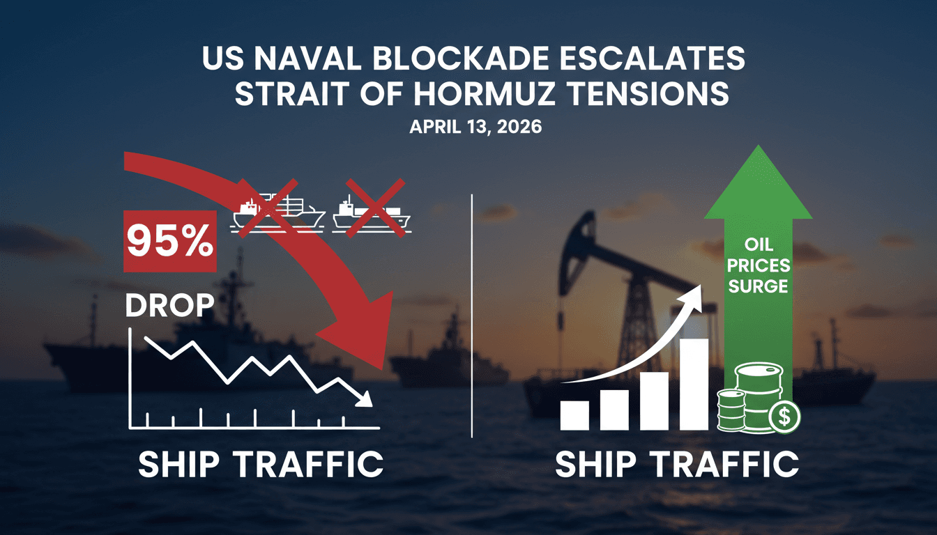 US Naval Blockade of Iranian Ports Escalates Strait of Hormuz Tensions