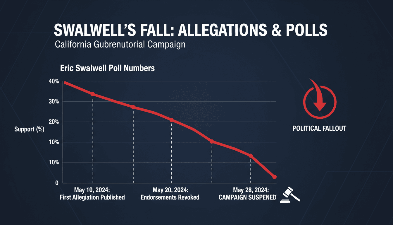 Eric Swalwell Suspends California Gubernatorial Campaign Amid Sexual Misconduct Allegations
