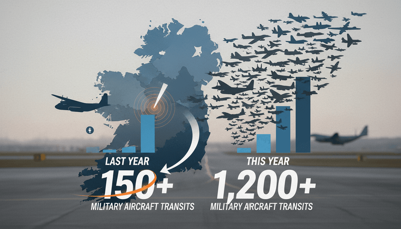 Man Arrested for Vandalizing US Air Force Aircraft at Shannon Airport