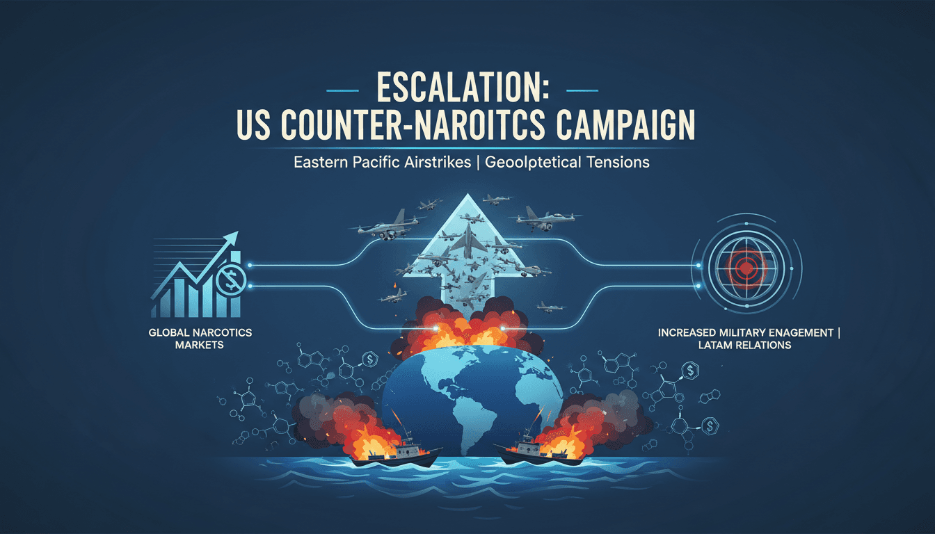U.S. Southern Command Conducts Airstrikes on Drug-Trafficking Vessels in Eastern Pacific
