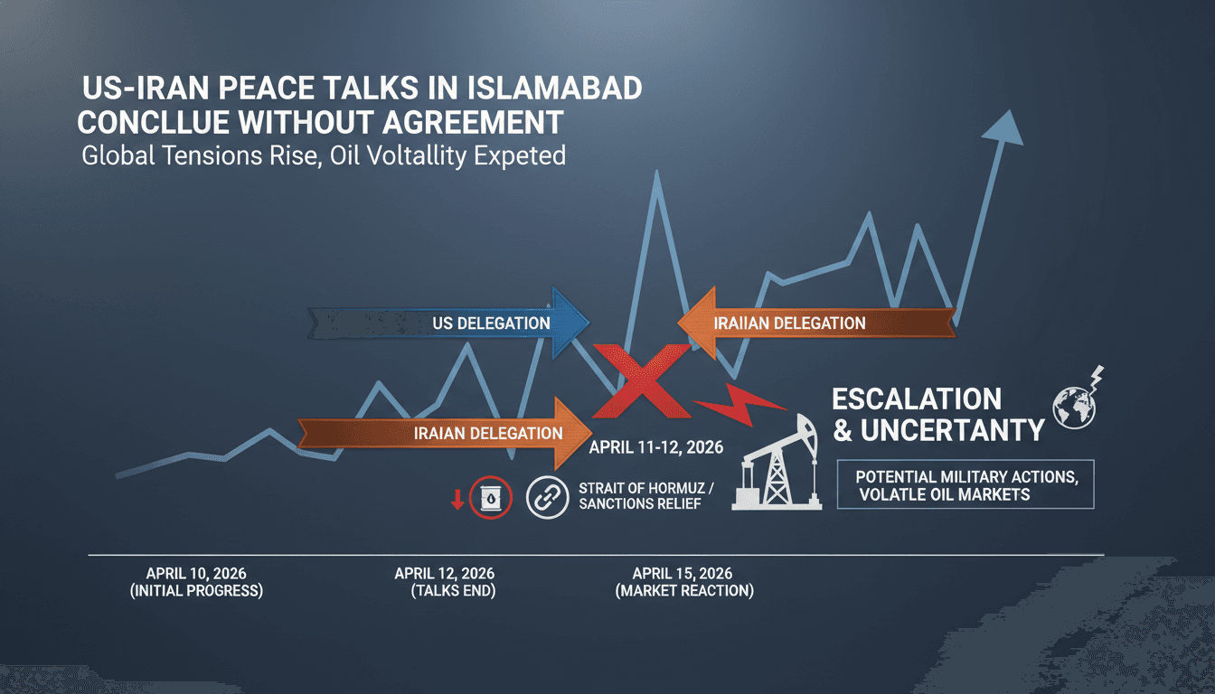 US-Iran peace talks in Islamabad conclude without agreement