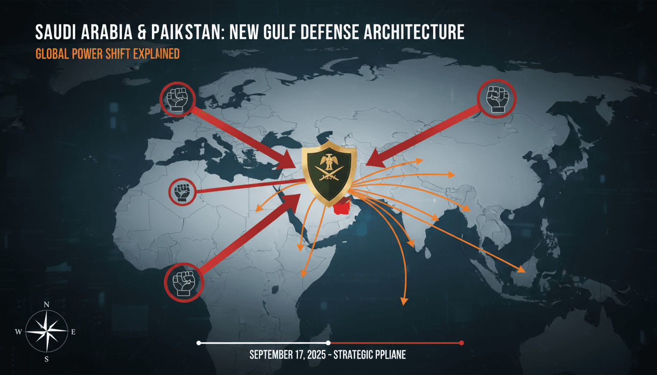 Saudi Arabia and Pakistan sign Strategic Mutual Defense Agreement