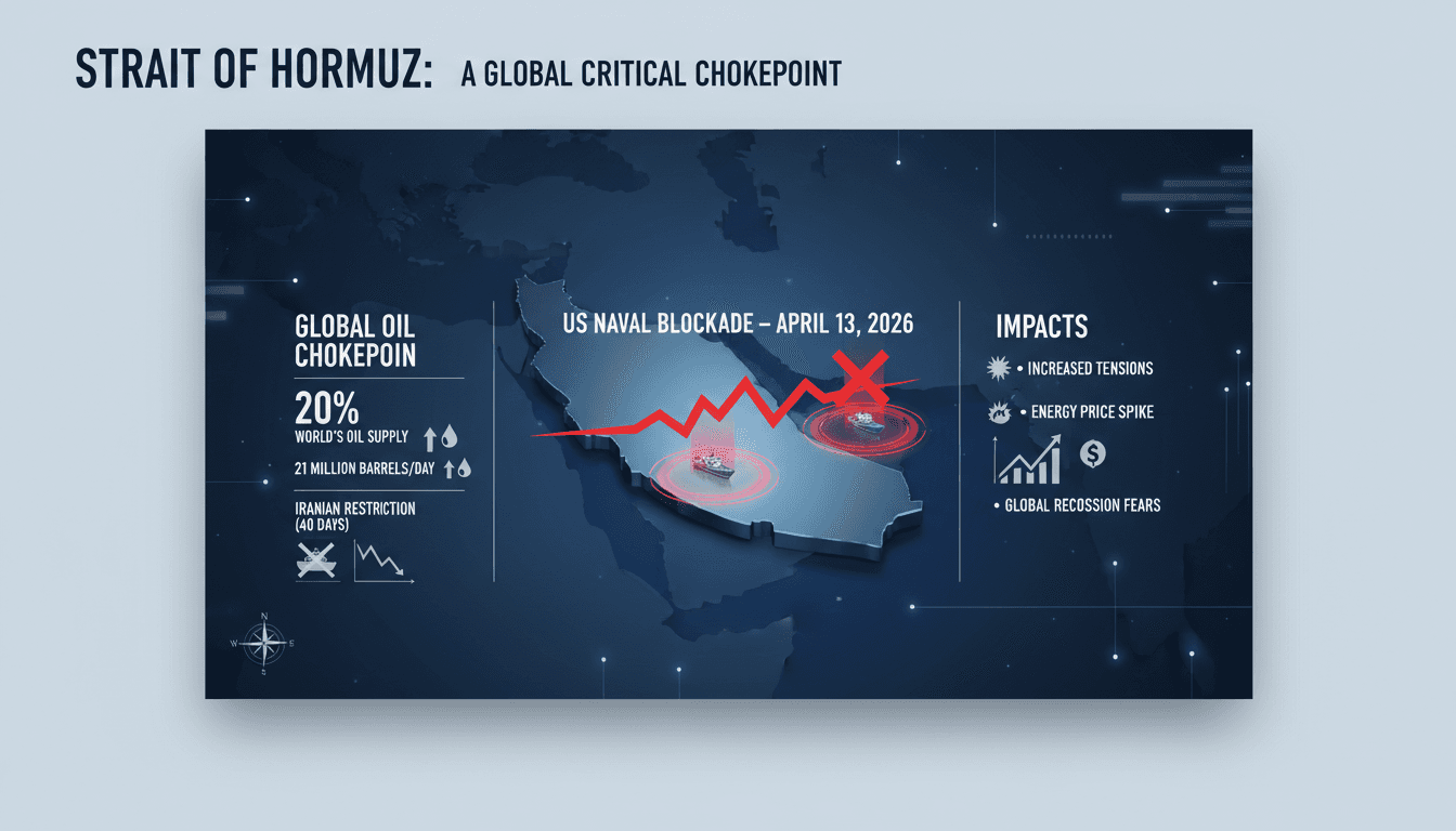 US Naval Blockade of Iranian Ports Enforced in Strait of Hormuz