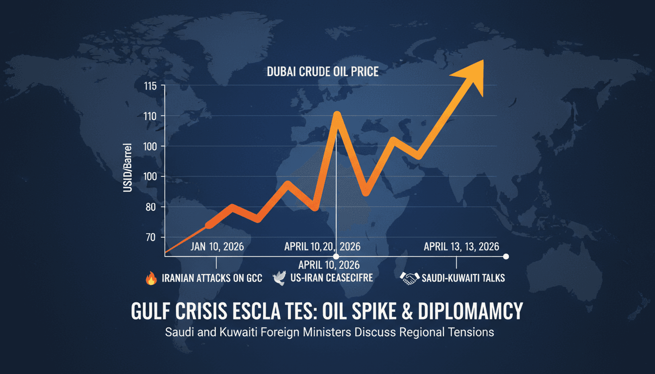 Saudi and Kuwaiti Foreign Ministers Discuss Regional Tensions Amid Gulf Crisis