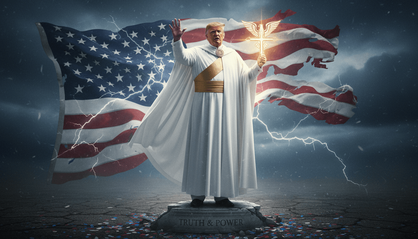 Donald Trump Deletes Controversial AI Image After Backlash from Religious Conservatives