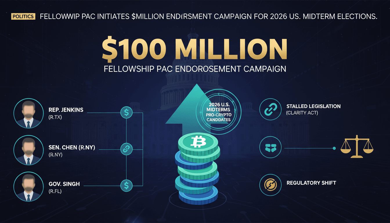 Fellowship PAC initiates $100 million endorsement campaign for 2026 U.S. midterm elections