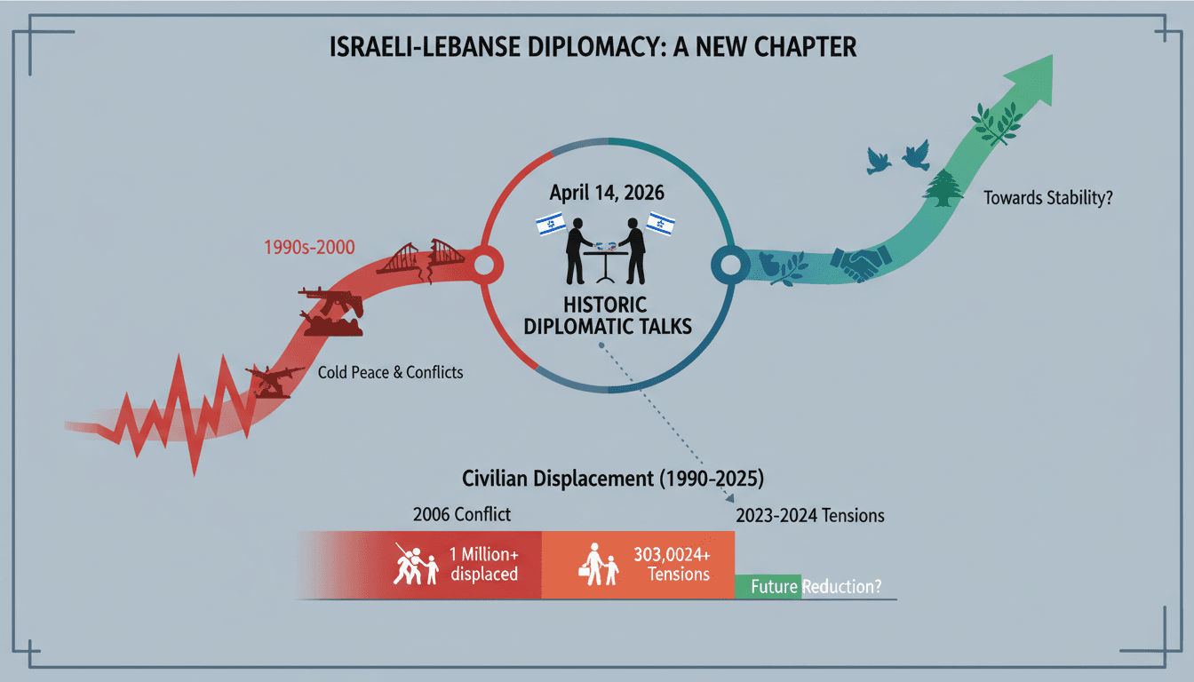 Israeli and Lebanese Ambassadors Engage in Historic Diplomatic Talks in Washington