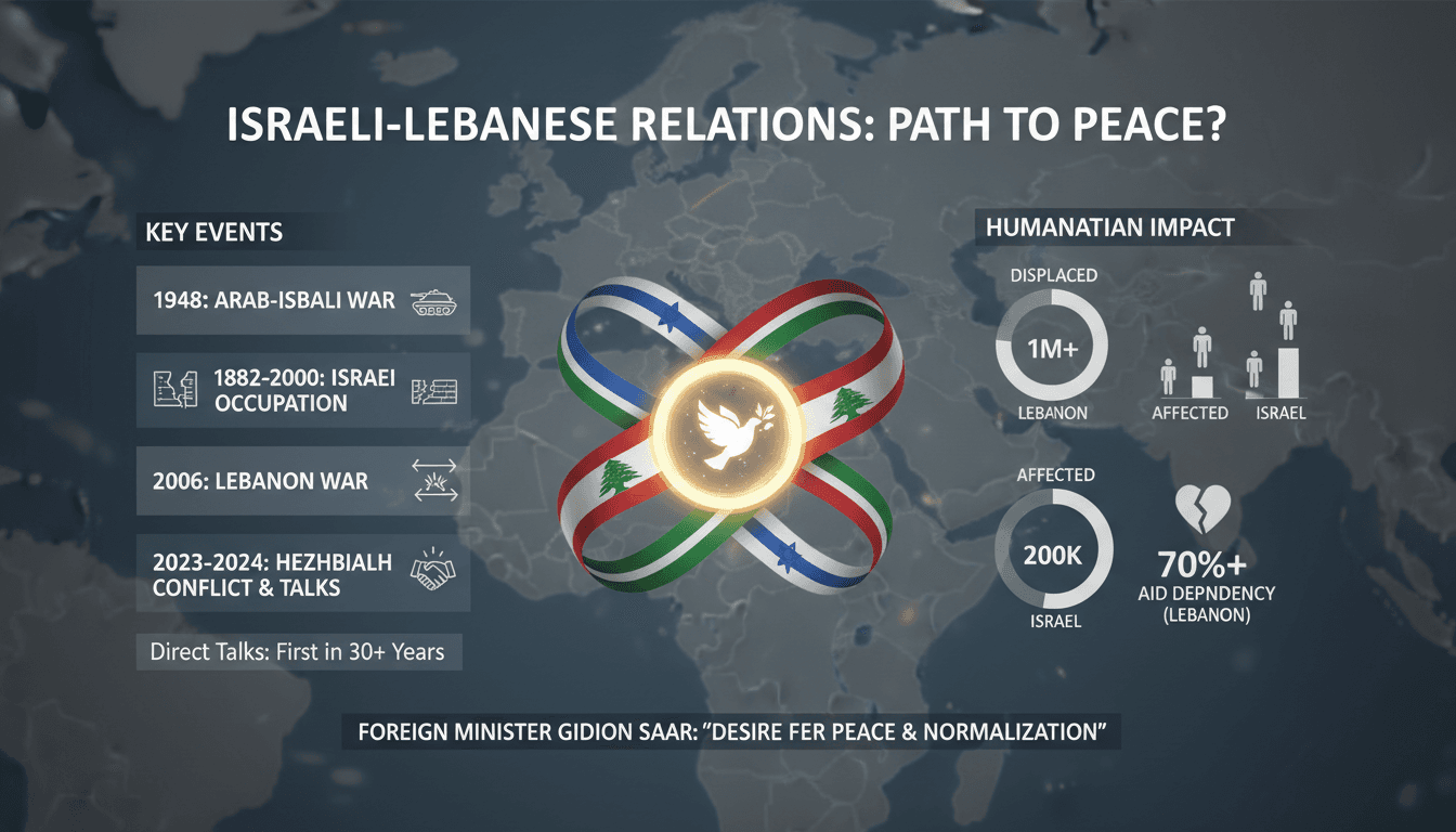 Israeli Foreign Minister Advocates for Peace with Lebanon Amid Ongoing Conflict