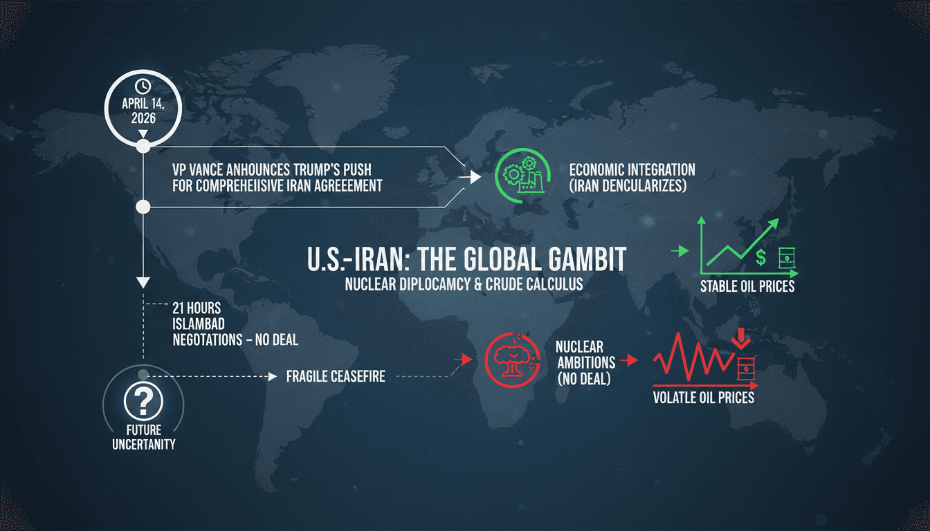 U.S. Vice President JD Vance Announces Trump's Push for Comprehensive Iran Agreement Amid Ongoing Ceasefire
