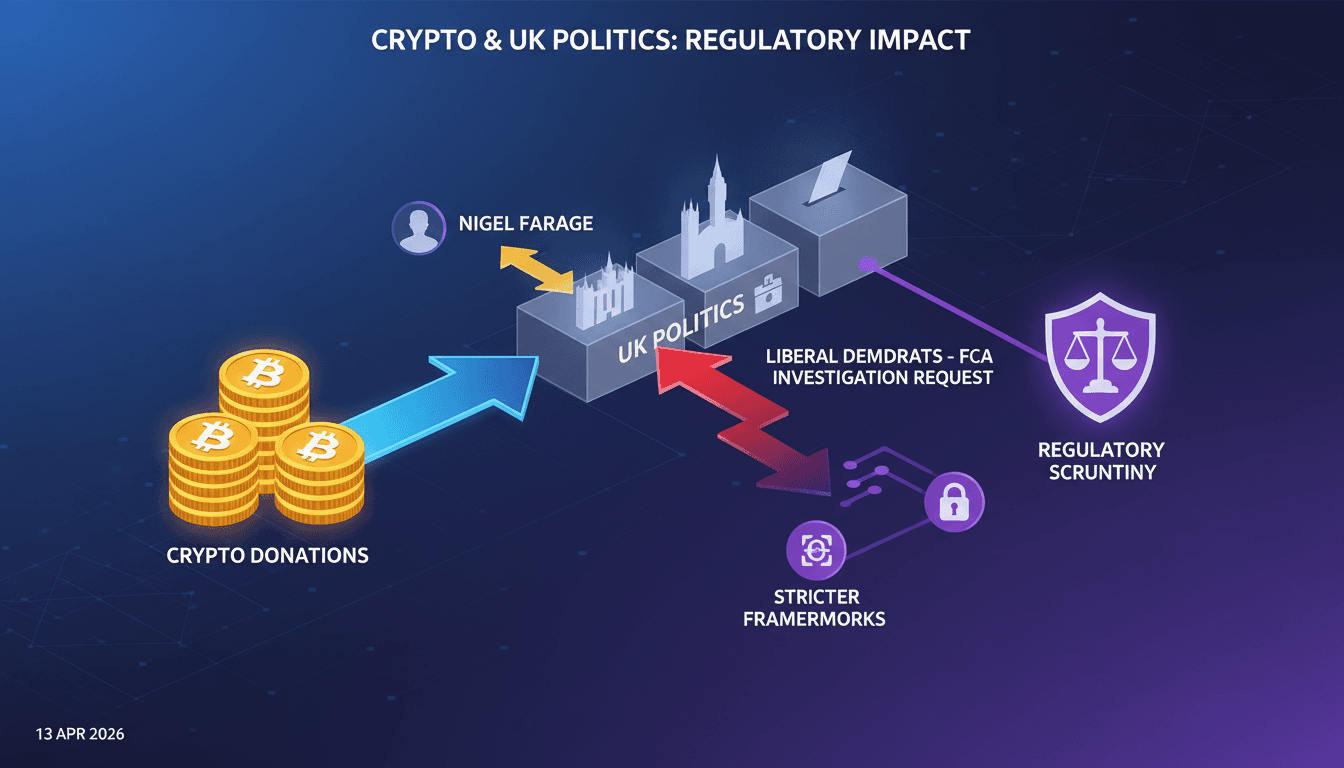 Liberal Democrats Request FCA Investigation into Nigel Farage's Bitcoin Promotion