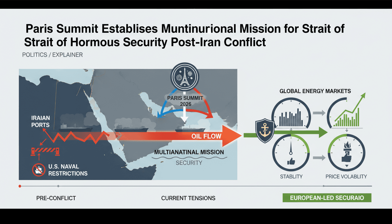 Paris Summit Establishes Multinational Mission for Strait of Hormuz Security Post-Iran Conflict