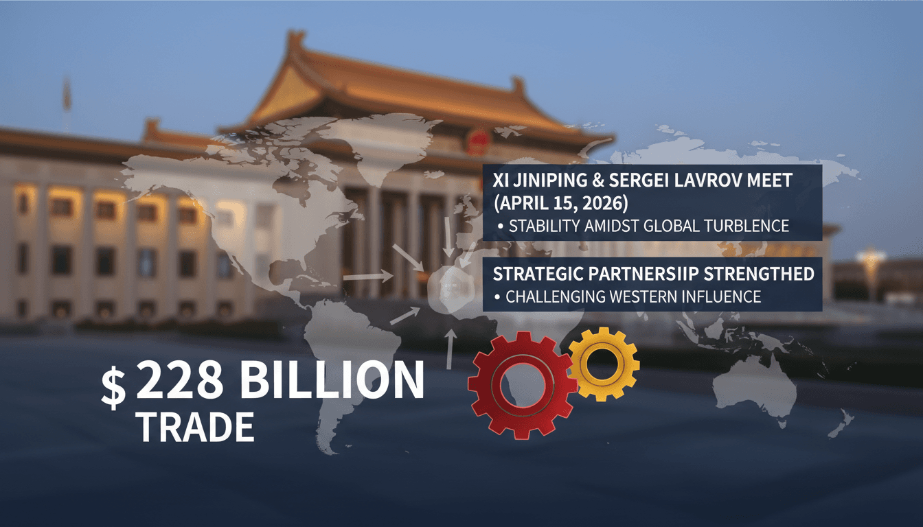 Xi Jinping and Sergei Lavrov Reinforce China-Russia Ties Amid Global Uncertainty