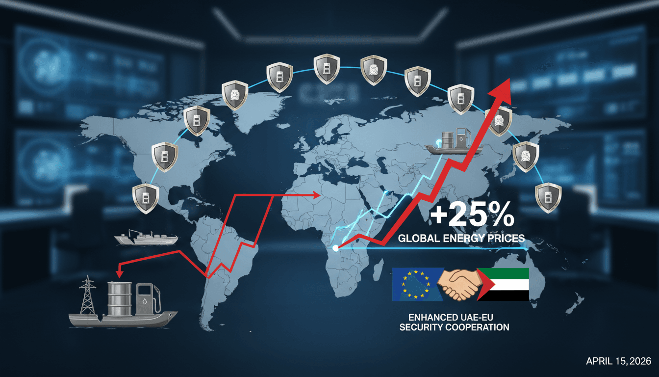 UAE President and European Council President Address Iranian Terrorist Attacks on Civilian Infrastructure