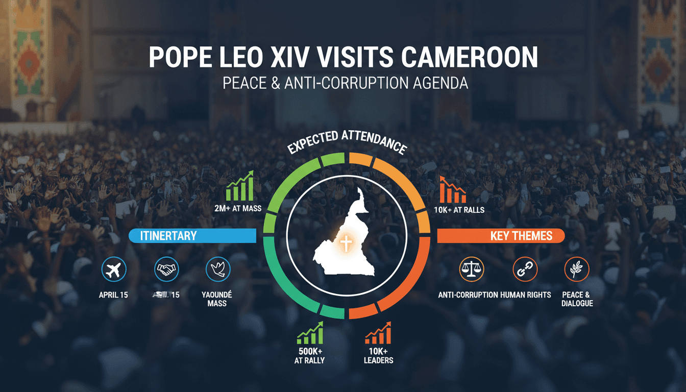 Pope Leo XIV Visits Cameroon Amidst Calls for Peace and Anti-Corruption