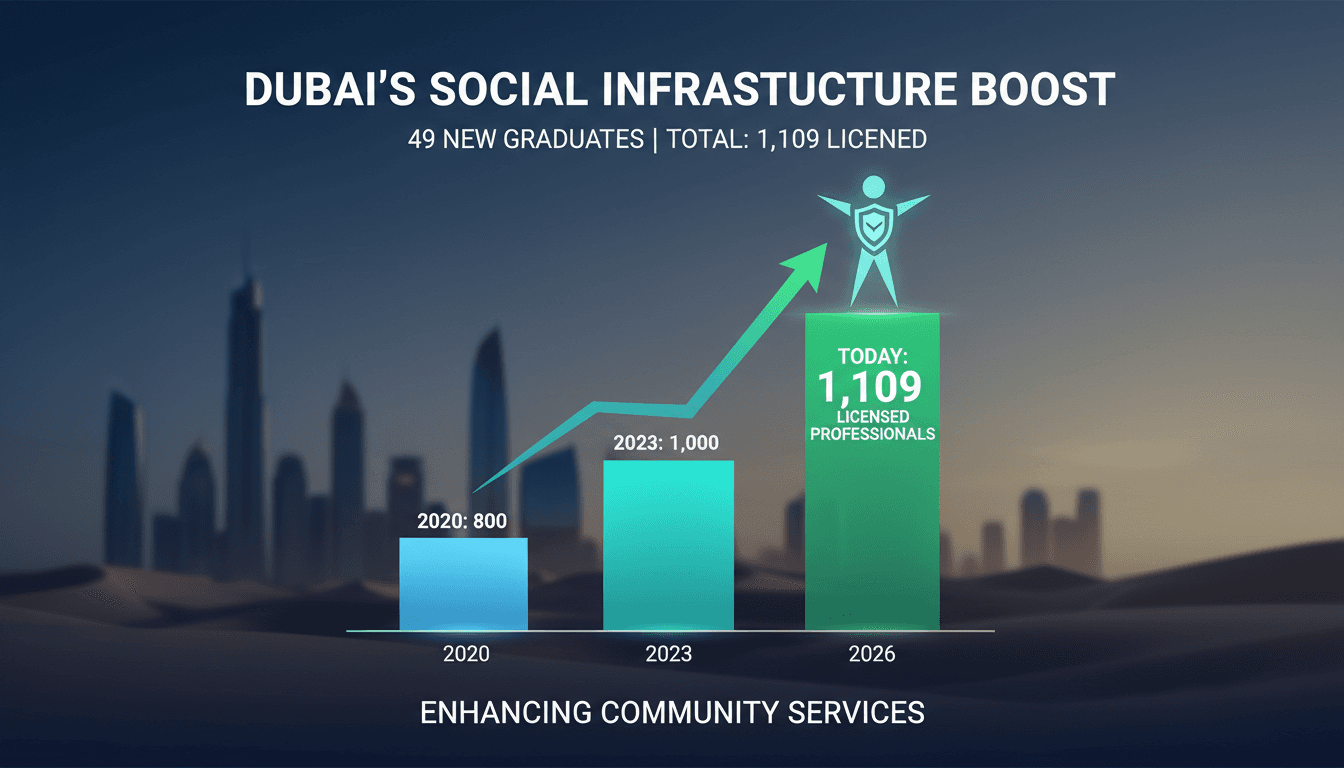Dubai Graduates 49 New Social Professionals to Enhance Community Services