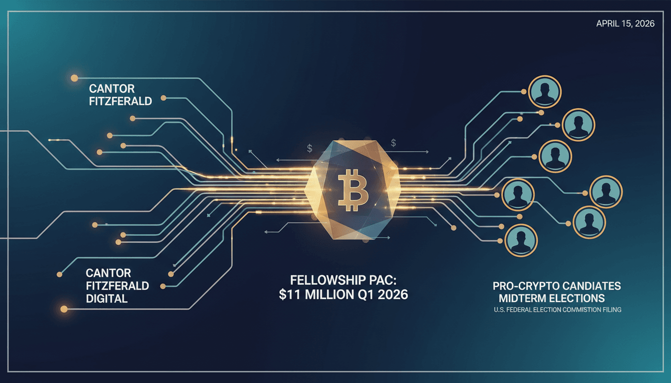 Fellowship PAC Reports $11 Million in Contributions for Pro-Crypto Candidates in Q1 2026