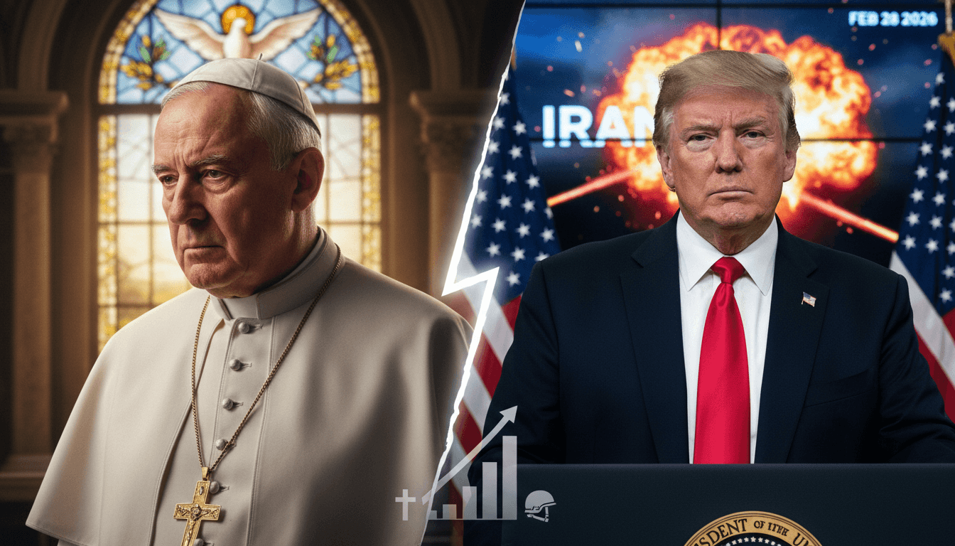 Public Dispute Between Trump Administration and Pope Over Iran War Escalates