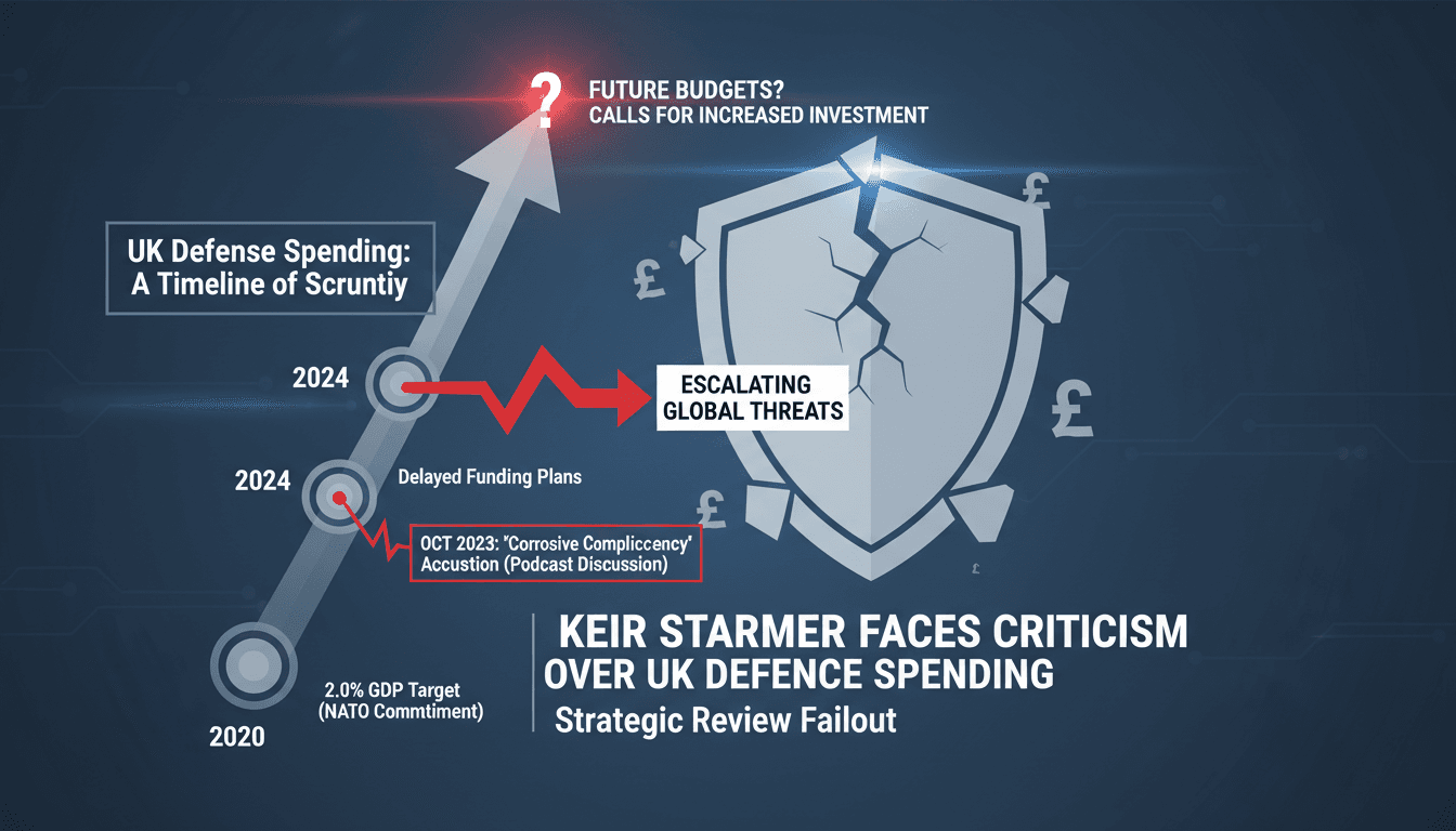 Keir Starmer Faces Criticism Over UK Defence Spending Amid Strategic Review Fallout