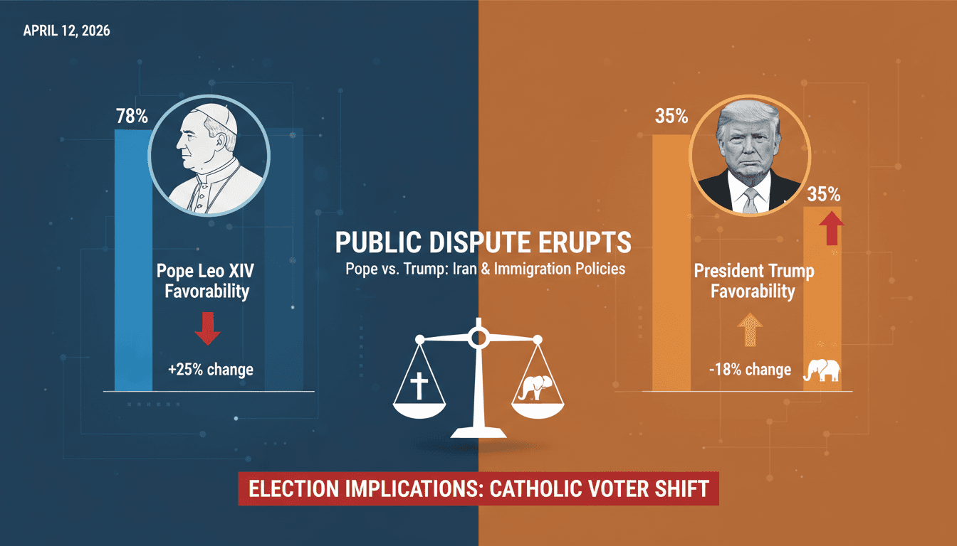 Public Dispute Erupts Between Pope Leo XIV and President Trump Over Iran and Immigration Policies