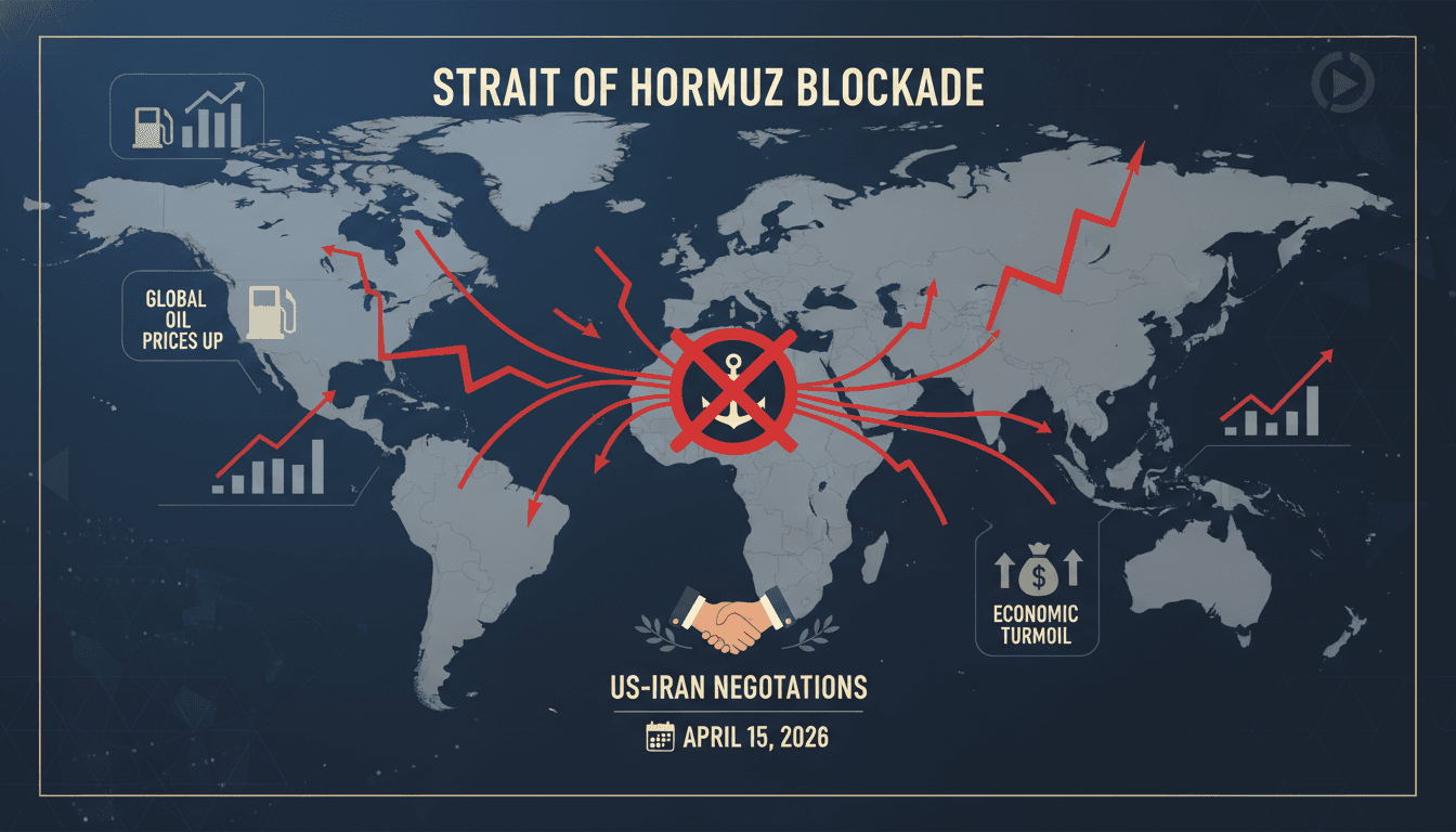 US-Iran Negotiations Intensify Amid Strait of Hormuz Blockade