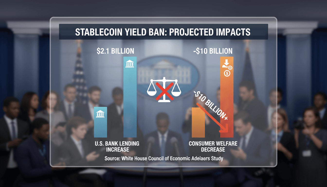 White House Study Challenges Banking Lobby's Yield Ban Argument in CLARITY Act Negotiations