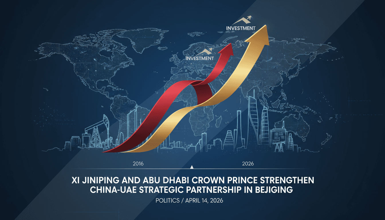 Xi Jinping and Abu Dhabi Crown Prince Strengthen China-UAE Strategic Partnership in Beijing