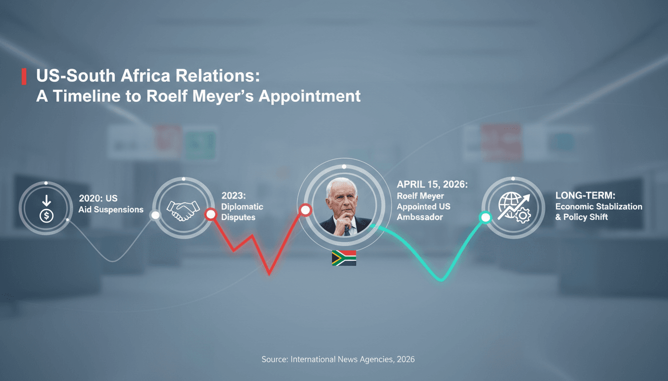 South Africa Appoints Roelf Meyer as US Ambassador to Address Bilateral Tensions