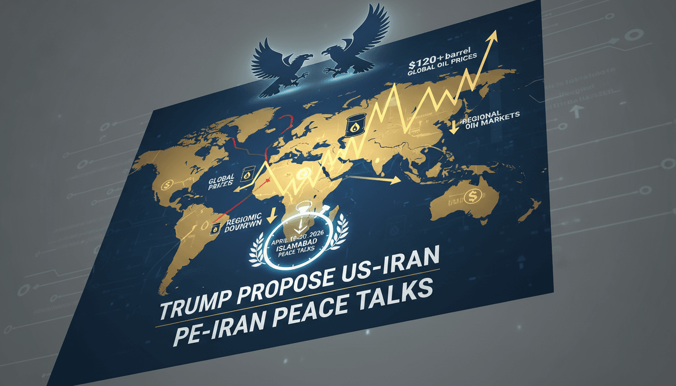 Trump Proposes Resumption of US-Iran Peace Talks in Islamabad This Weekend