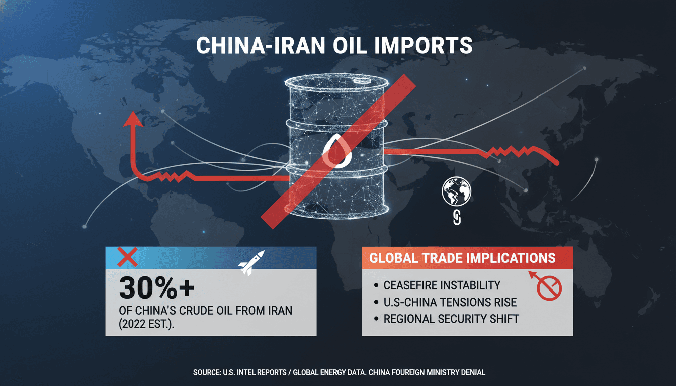 China Denies U.S. Claims of Arms Shipment to Iran During Ceasefire