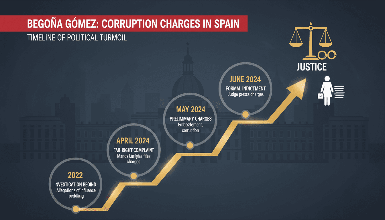 Begoña Gómez Charged with Corruption in Spain Amid Ongoing Political Turmoil
