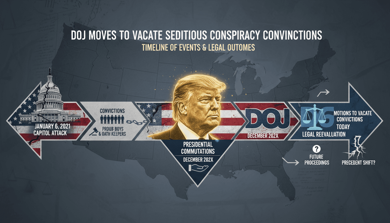 DOJ Moves to Vacate Seditious Conspiracy Convictions of Proud Boys and Oath Keepers