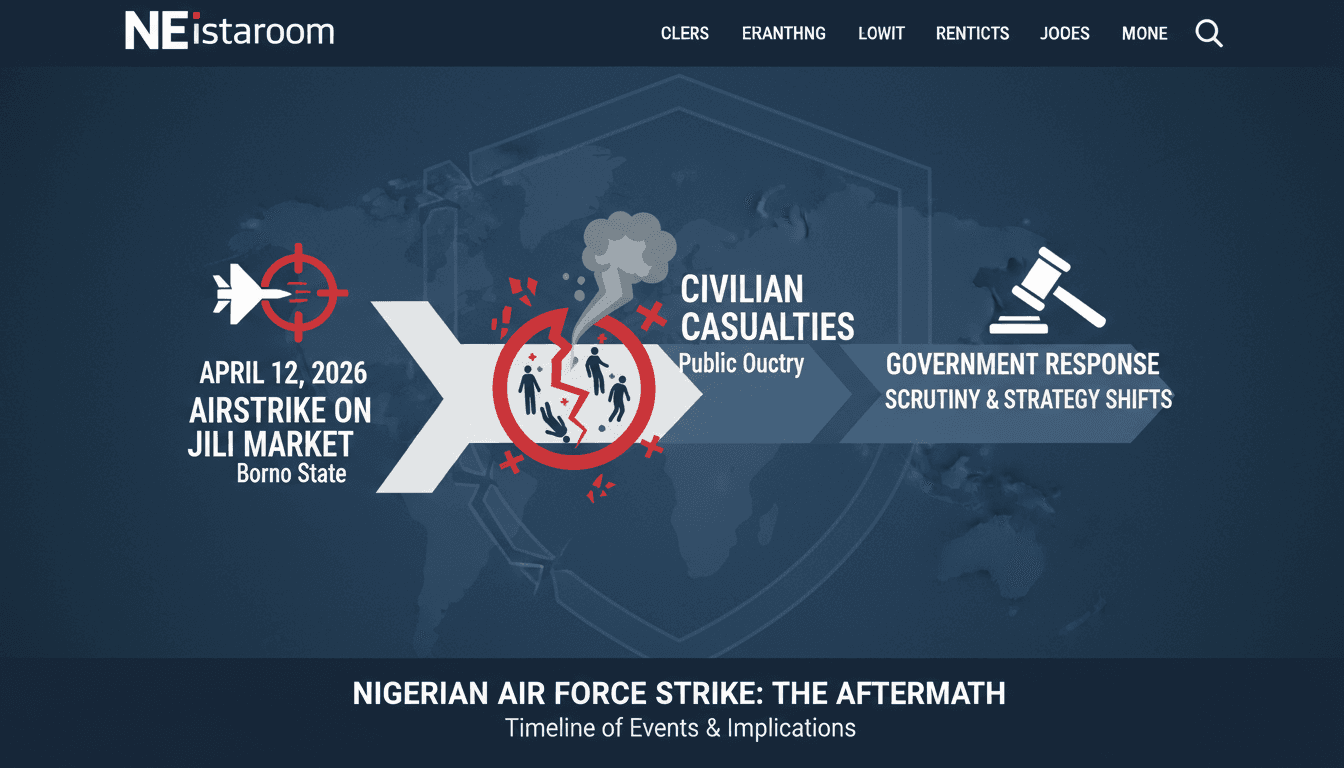 Nigerian Air Force Airstrike on Jili Market Results in Civilian Casualties