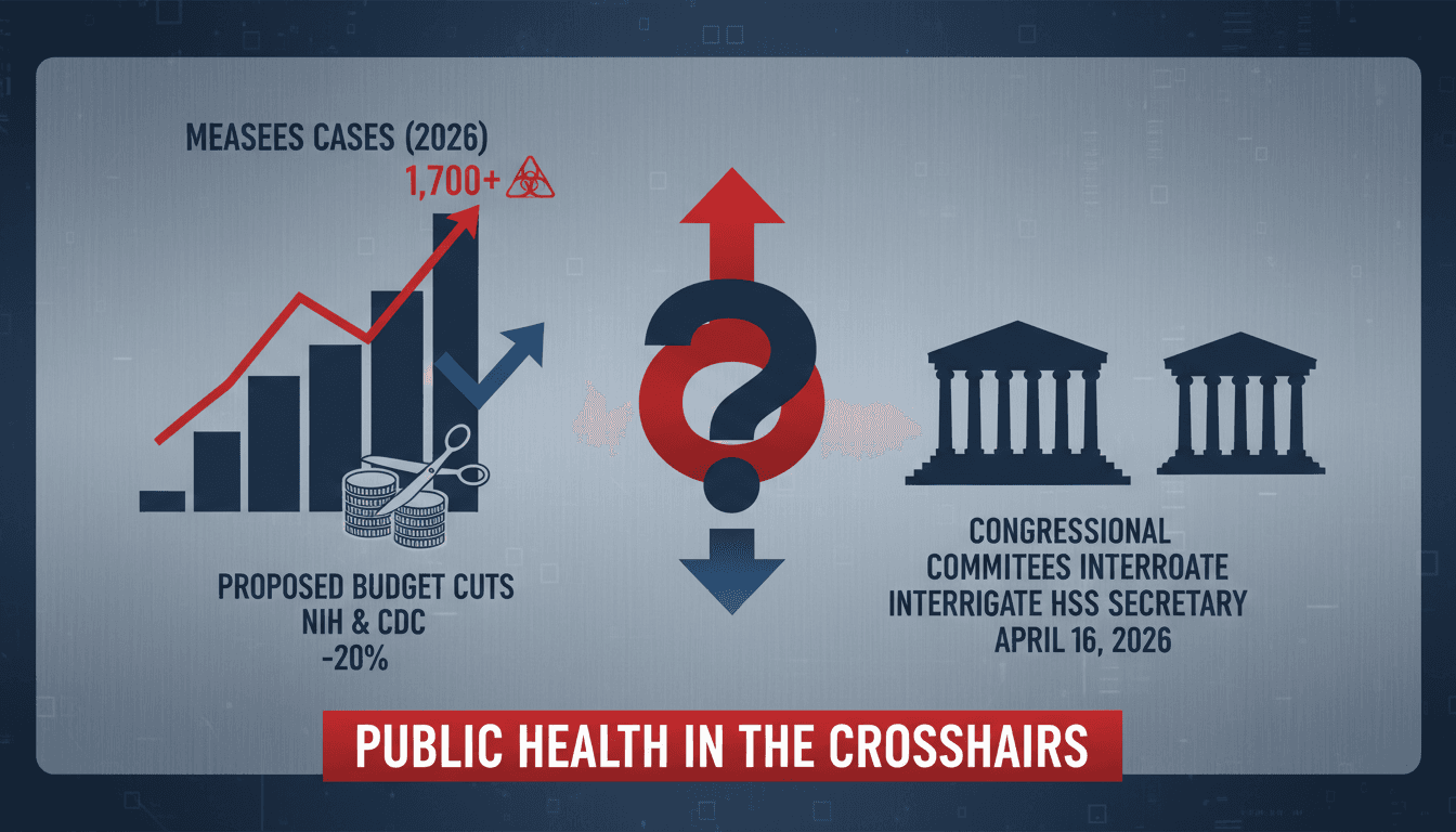 Congressional Committees Interrogate HHS Secretary on Vaccine Policies and Budget Cuts