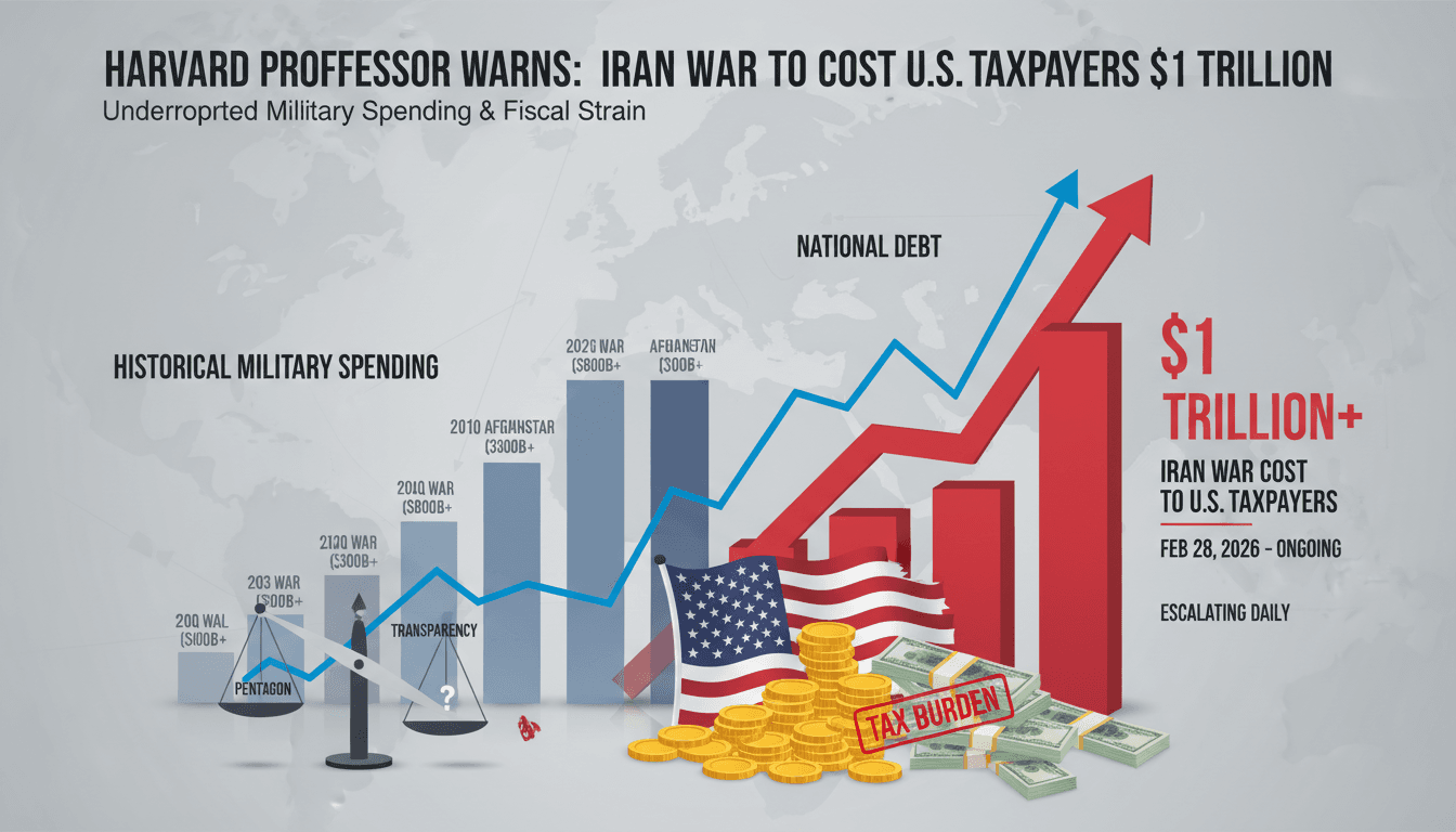 Harvard Professor Warns of $1 Trillion Cost to U.S. Taxpayers from Iran War