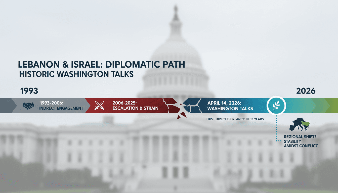 Lebanon and Israel Begin Historic Diplomatic Talks in Washington Amid Ongoing Conflict