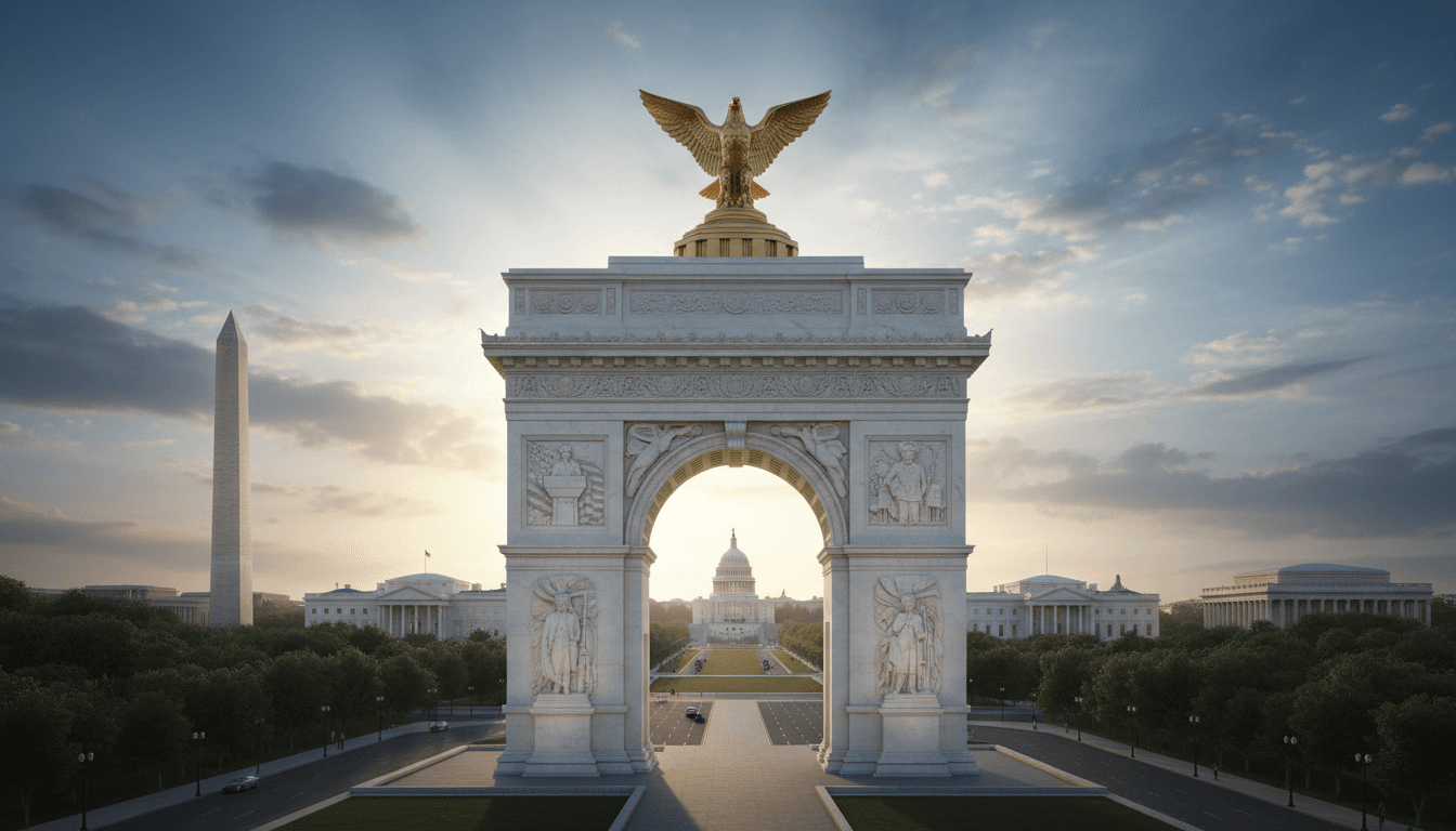 US Commission Approves Preliminary Design for Trump's Triumphal Arch in Washington, D.C.