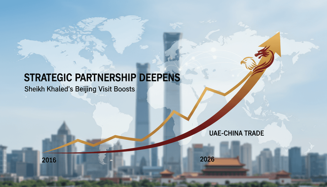 Sheikh Khaled bin Mohamed bin Zayed Al Nahyan's Beijing Visit Enhances UAE-China Strategic Partnership