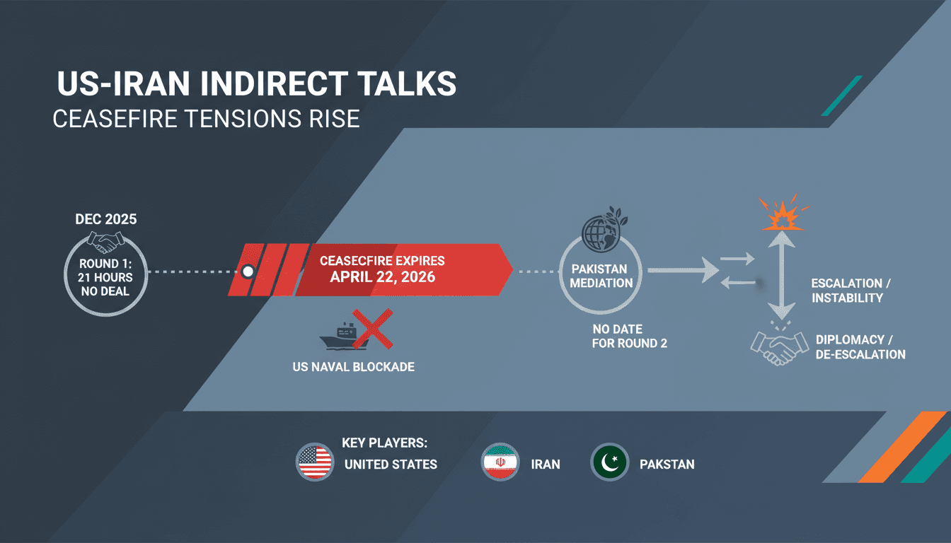 Pakistan Confirms No Date for Second Round of US-Iran Indirect Talks Amid Ceasefire Tensions