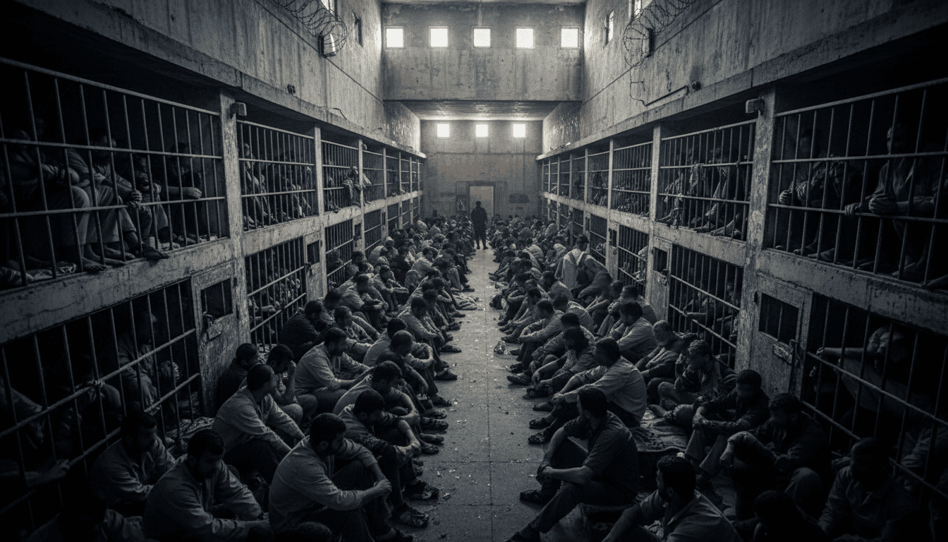 Surge in Palestinian Detainees in Israeli Prisons Amid Overcrowding Crisis