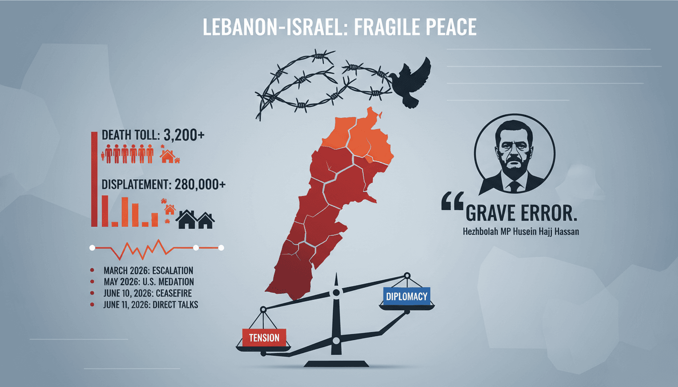 Hezbollah MP Criticizes Lebanon-Israel Negotiations as Ceasefire Begins