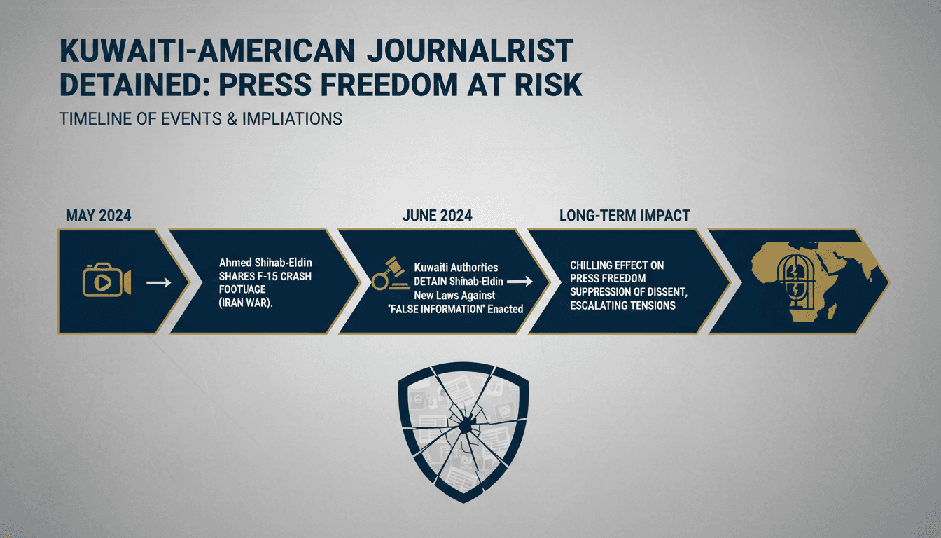 Kuwaiti-American Journalist Detained for Sharing Iran War Footage