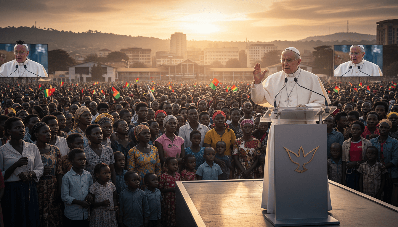Pope Leo XIV Criticizes Global Leaders in Cameroon Speech Amid Tensions with Trump