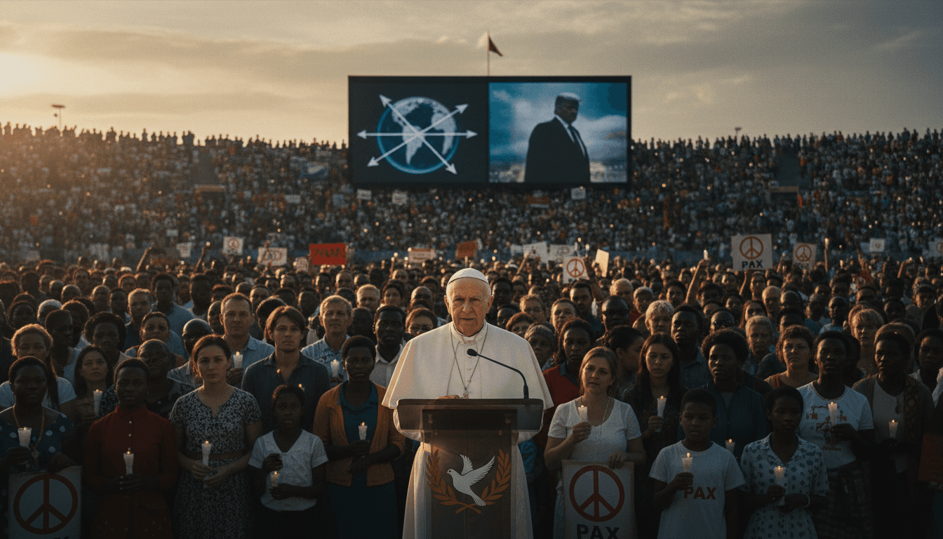 Pope Leo XIV Criticizes Global Leaders for War Spending During Tensions with Trump